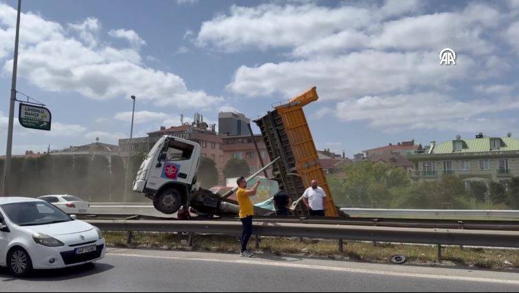 Damperli kamyon böyle şaha kalktı! Görenler şaştı kaldı - Resim: 7